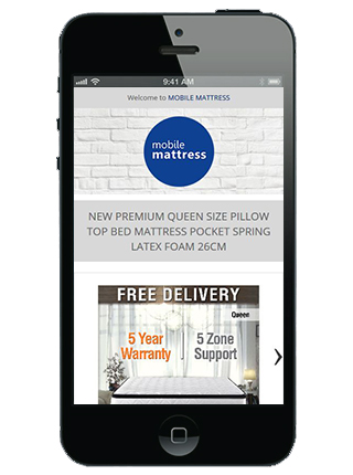 Mobile mattress